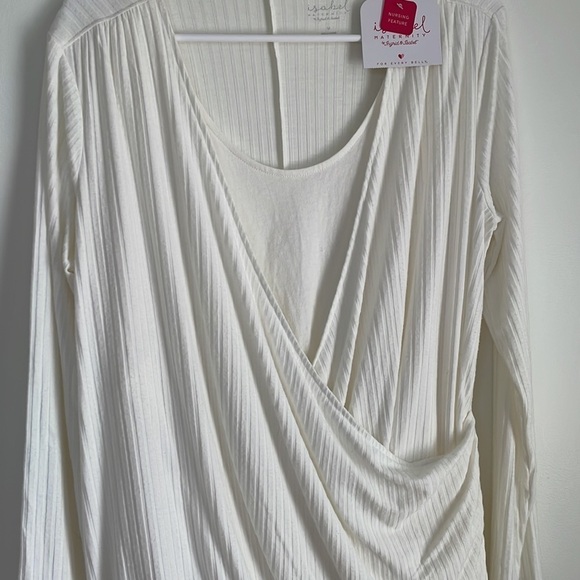 Isabel Maternity cream top - Picture 6 of 6